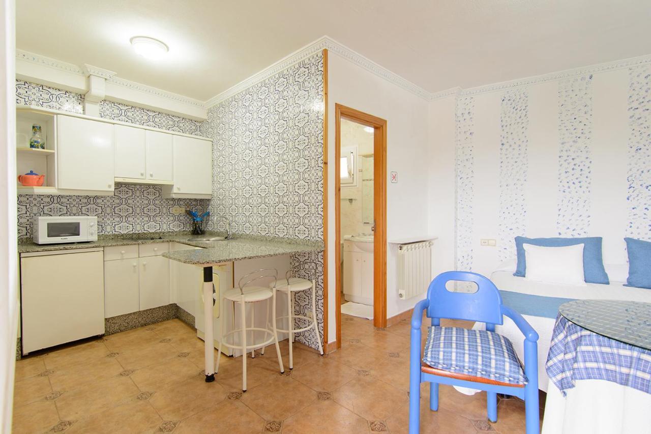 Apartamentos Turísticos Casa Soto Baiona Bagian luar foto